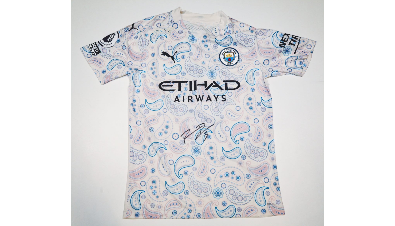 Ruben Dias Signed Official Manchester City Shirt, 2022/23 - CharityStars