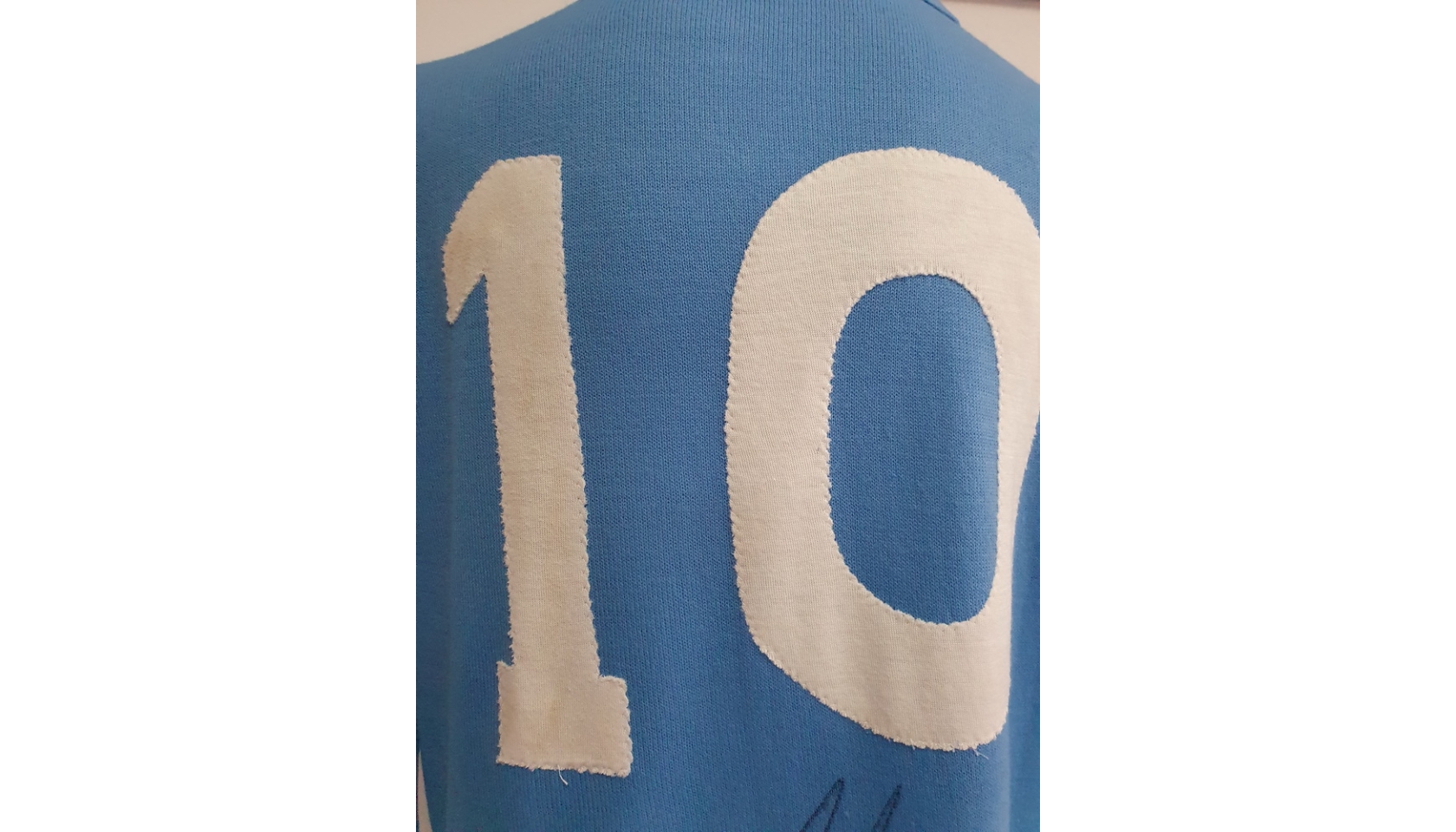 Maglia Ufficiale Maradona Napoli, 1987/88 - Autografata - CharityStars