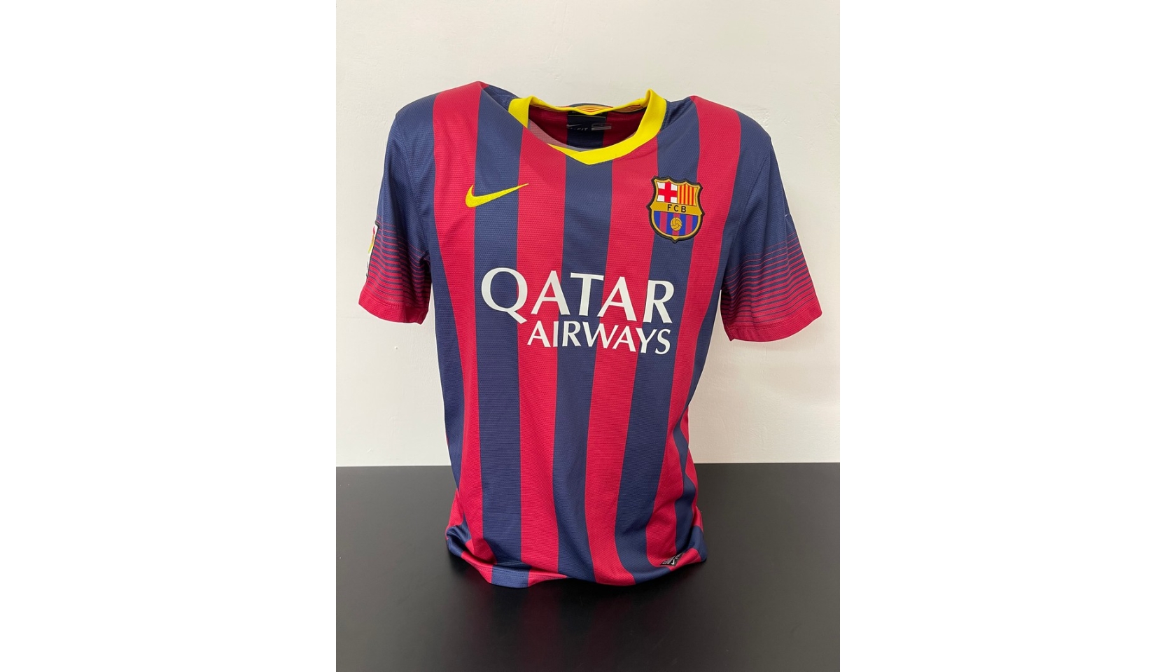 Messi's FC Barcelona Signed Match Shirt, 2013/14 - CharityStars