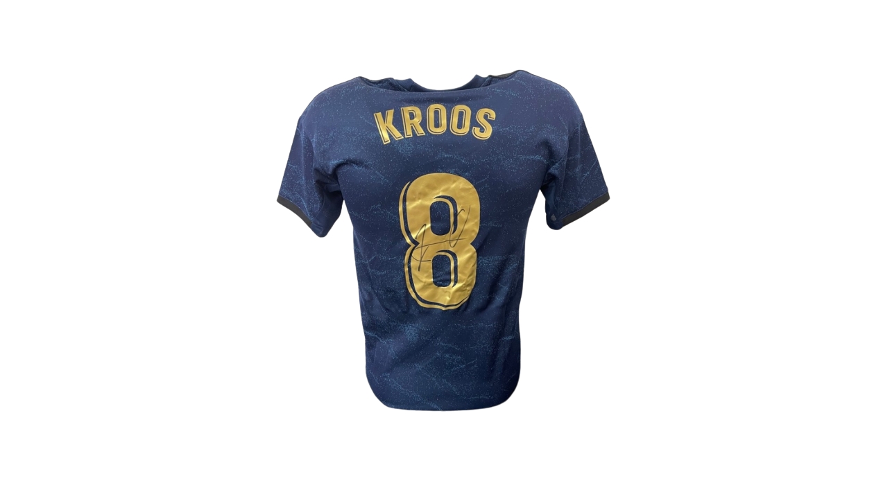 Kroos' Official Real Madrid Signed Shirt, 2019/20 - CharityStars