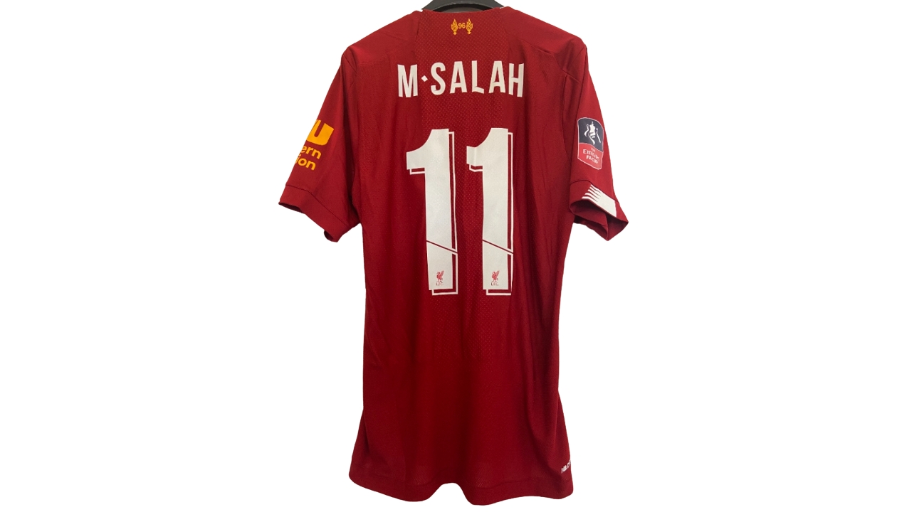 2019/20 Liverpool Third Jersey #11 Mohamed Salah Large New Balance