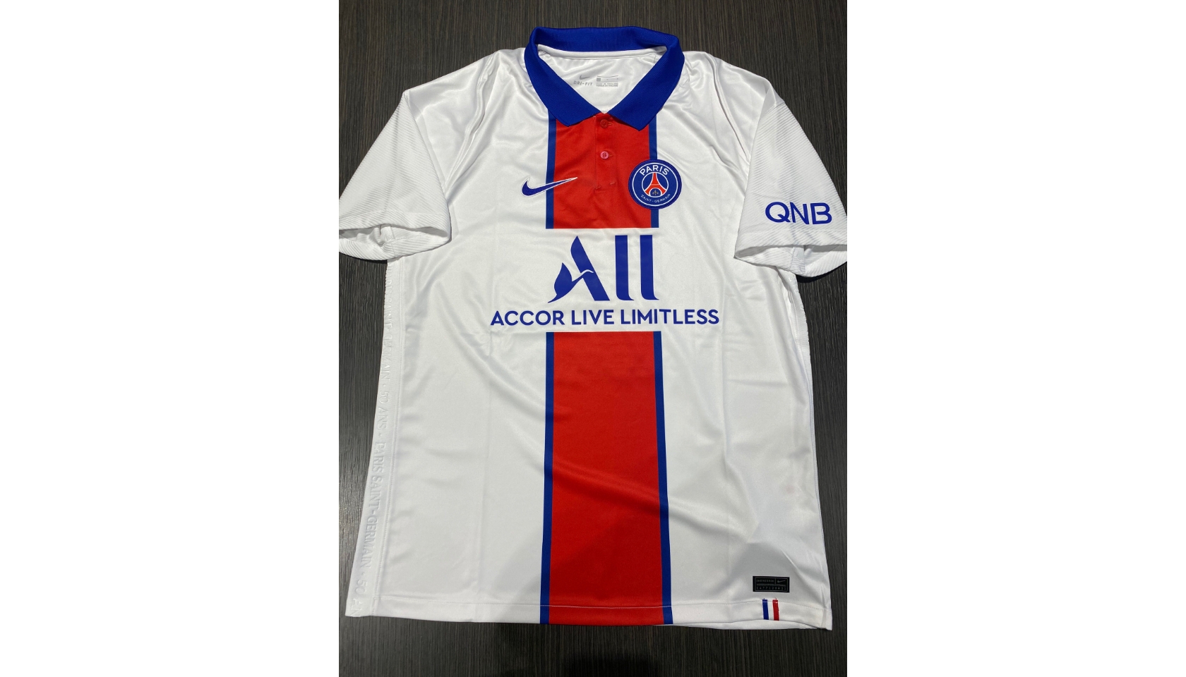 Mbappe's PSG Match Shirt, UCL 2018/19 - CharityStars