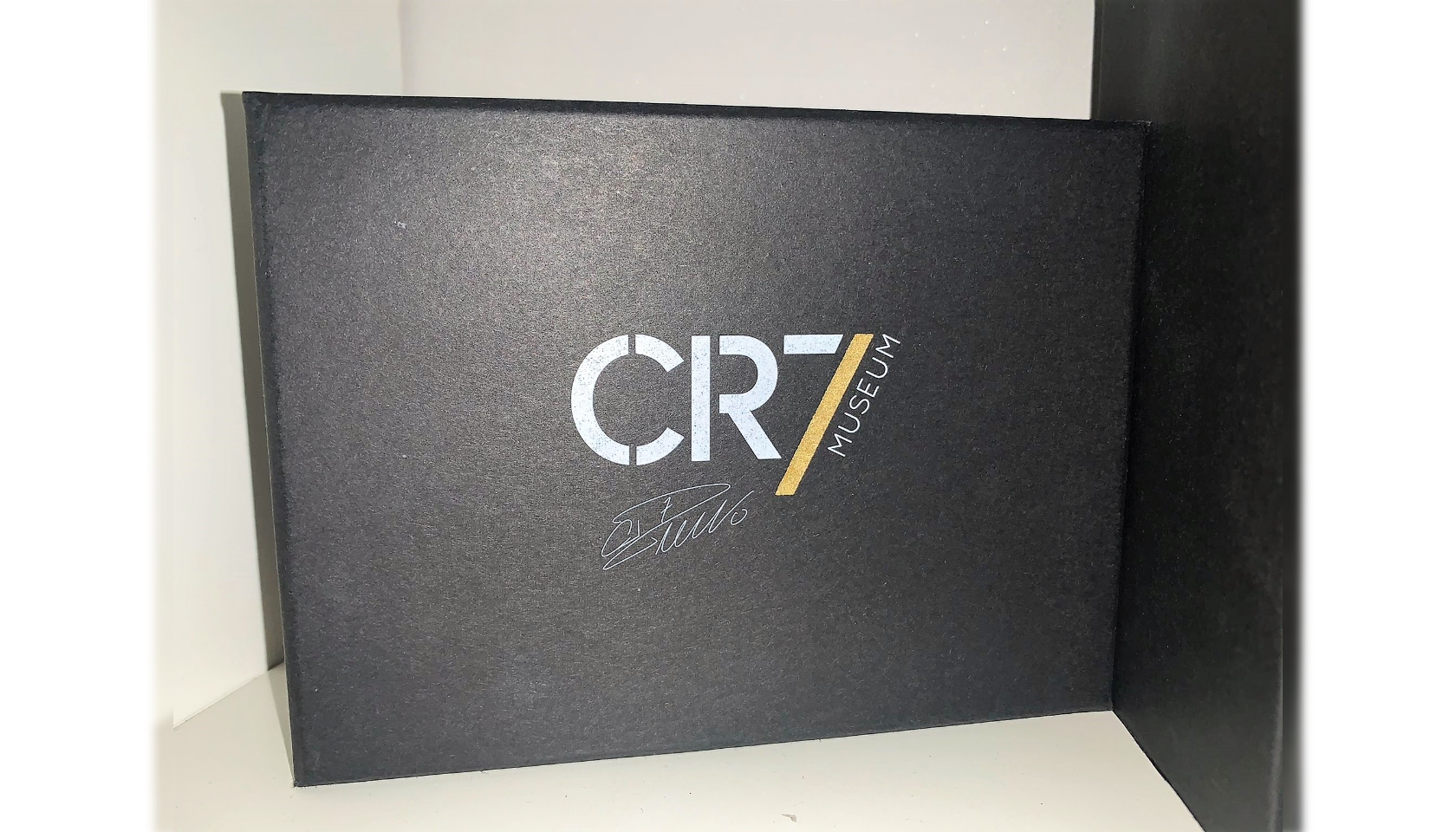 CR7 Museu Ballon d'Or + Cristiano Ronaldo Signed Photograph - CharityStars