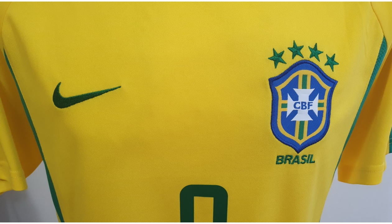 Ronaldo's Official Brazil Signed Shirt, 2004 - CharityStars