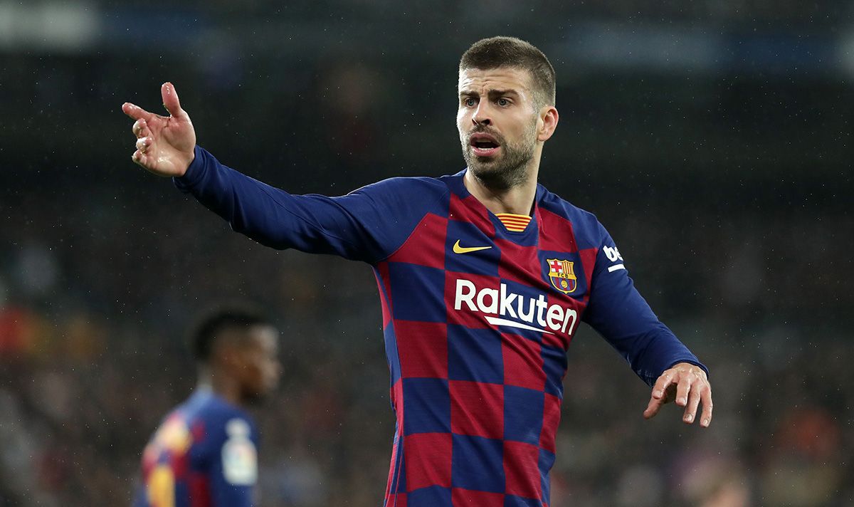 2020/21 Gerard Pique Barcelona Home Jersey - Soccer Master