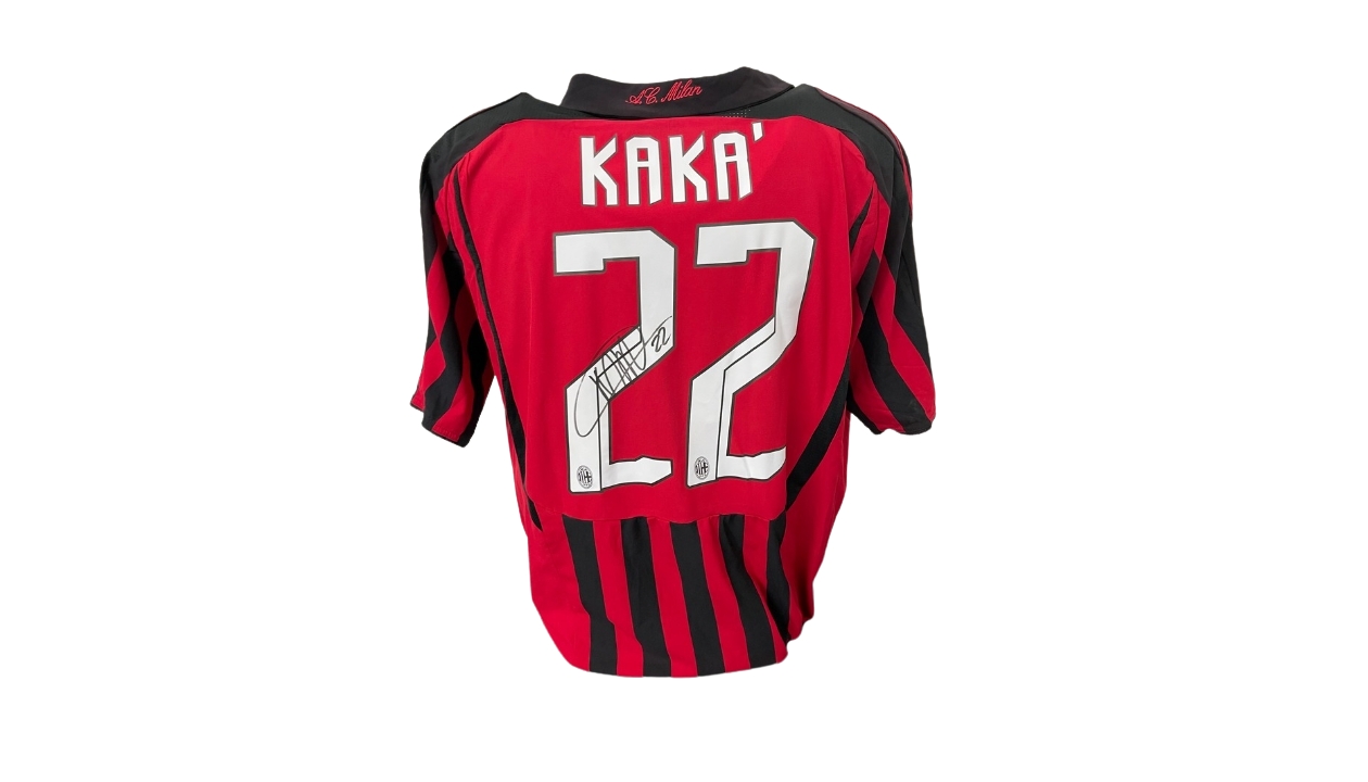 Kakà's 2005/06 Season Issued Milan Shirt - CharityStars