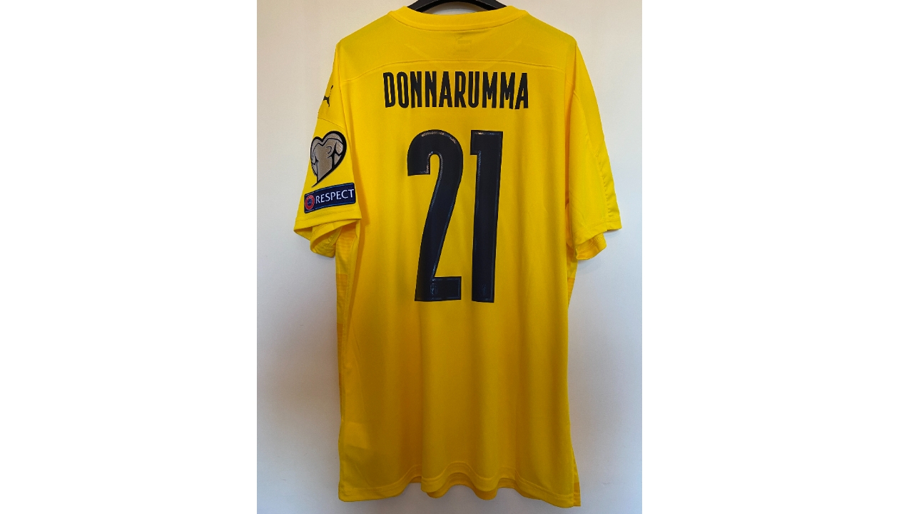 Donnarumma's PSG Signed Match Shirt, 2021/22 - CharityStars