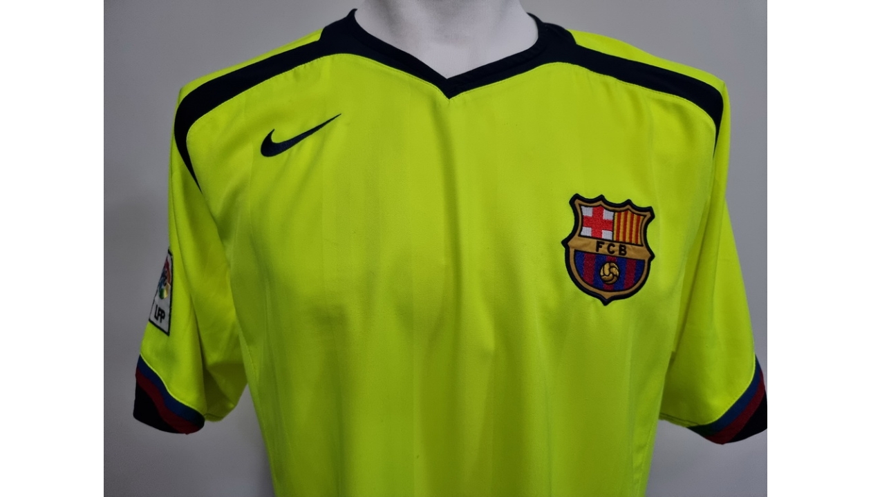 Ronaldinho Official Barcelona Shirt, 2005/06 - CharityStars