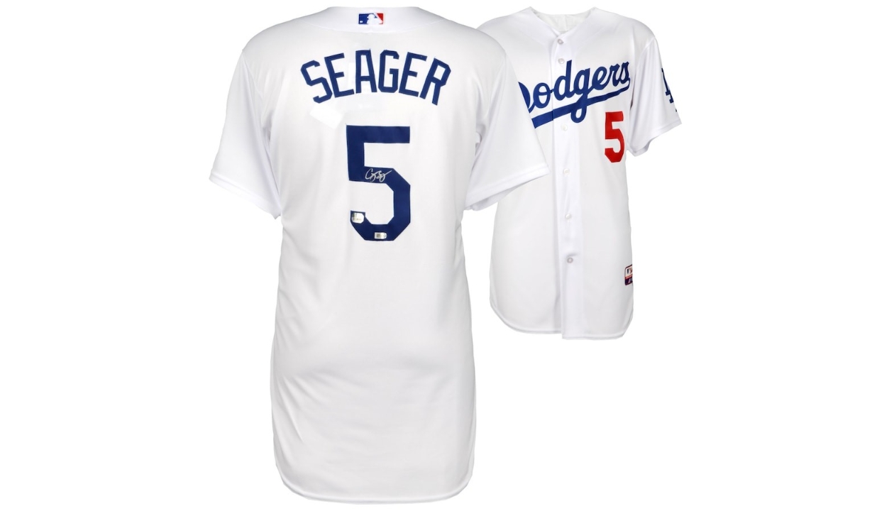 Corey Seager Signed Los Angles Dodgers Jersey - CharityStars