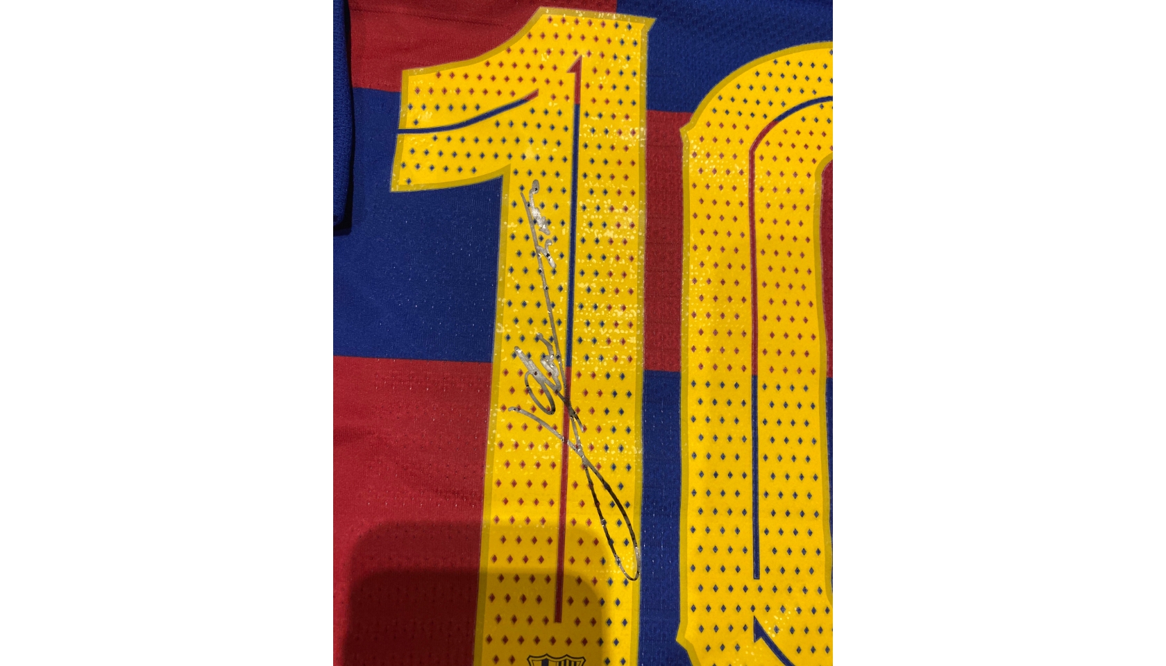 Lionel Messi's Barcelona Match-Worn 50th Gamper Trophy Shirt - CharityStars