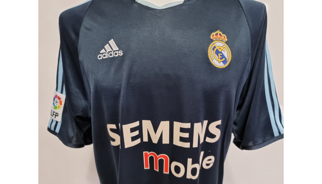 Beckham's Official Real Madrid Signed Shirt, 2003/04 - CharityStars