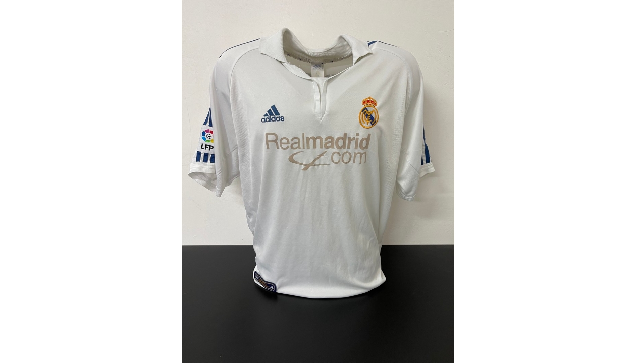 Zidane's Real Madrid Signed Shirt - CharityStars