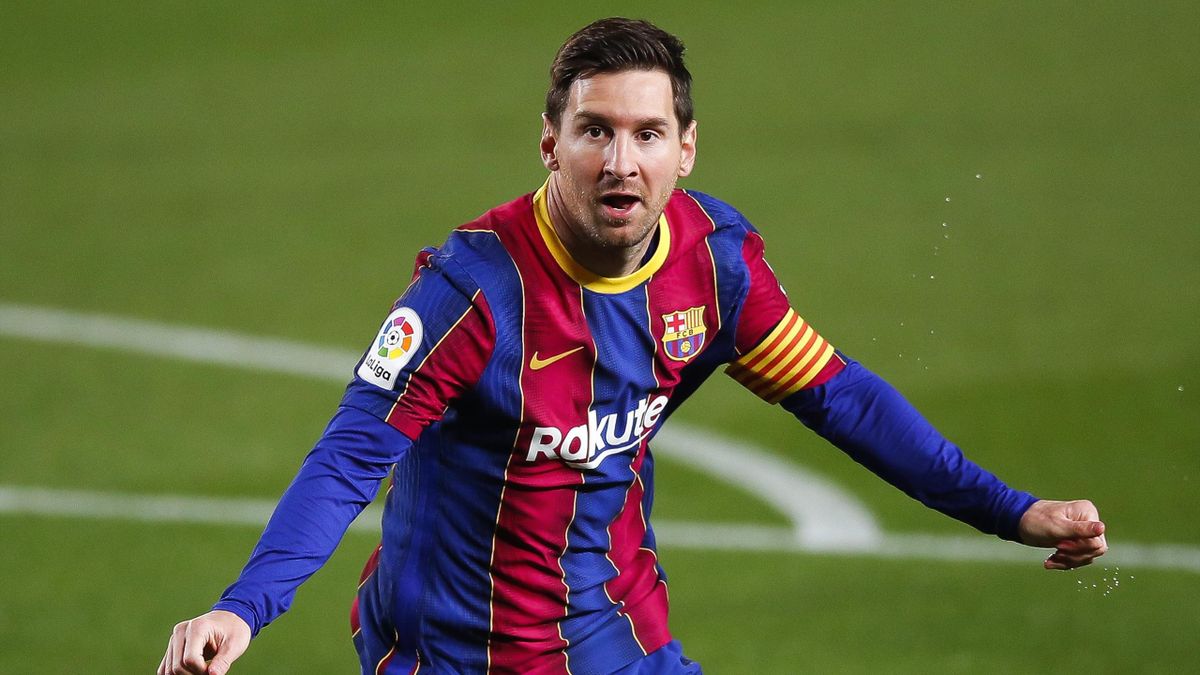 Lionel Messi Official FC Barcelona Back Signed 2020-21 Home Shirt