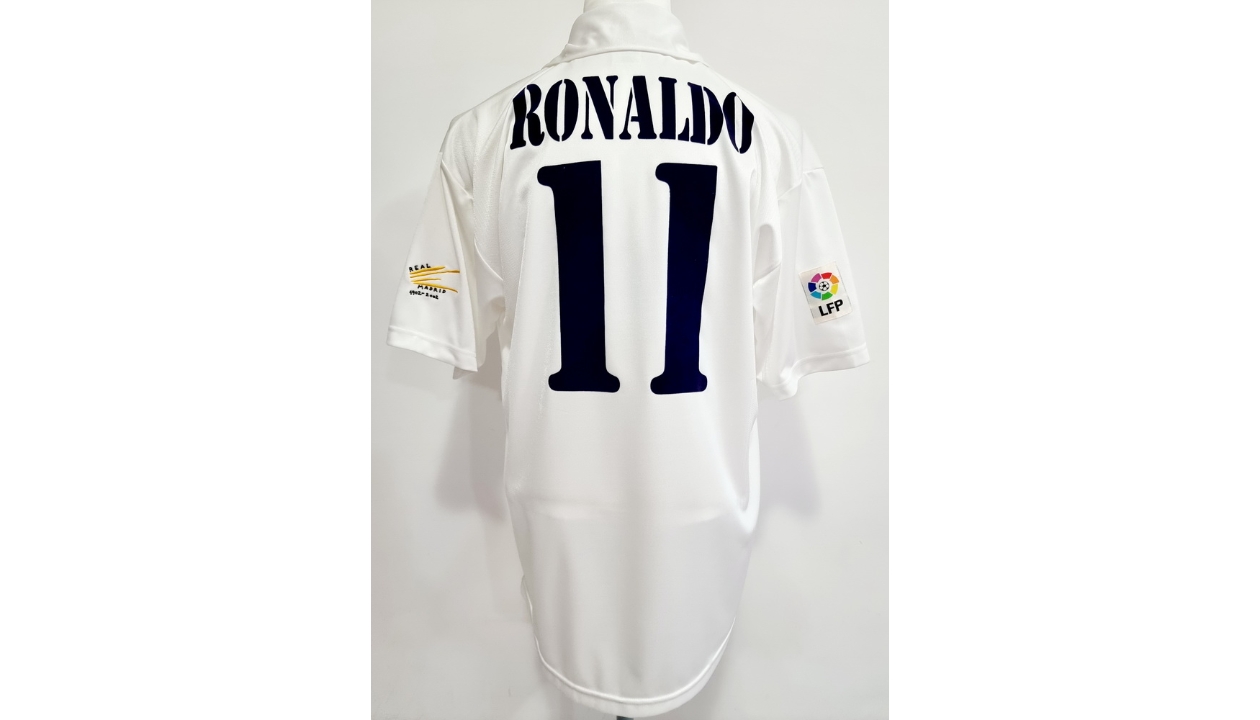 Ronaldo's Official Real Madrid Signed Shirt, 2002/03