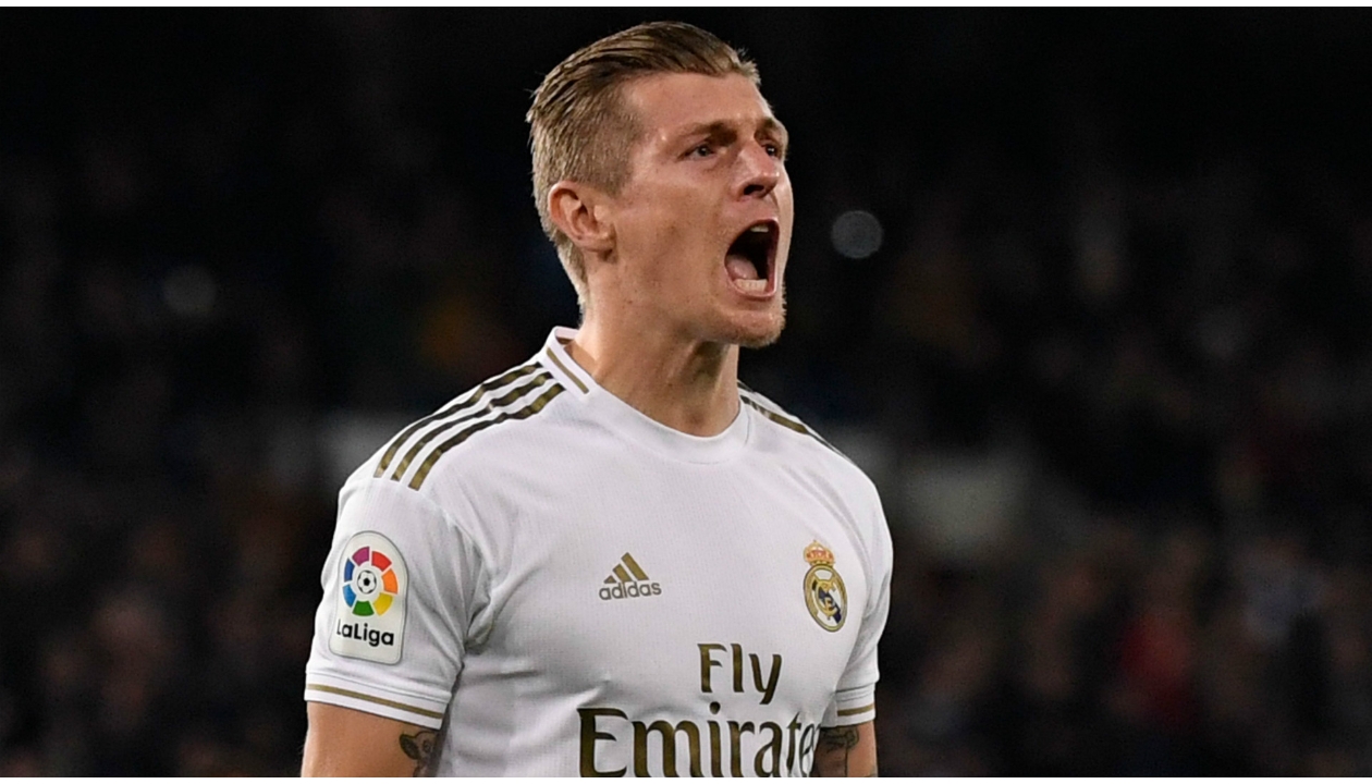 Real Madrid 2021/22 Home Kroos #8 Jersey Name Set