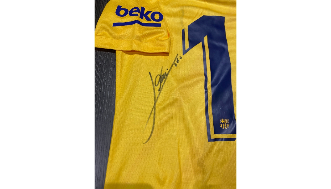 Charitybuzz: Leo Messi Signed Barcelona Authentic Jersey