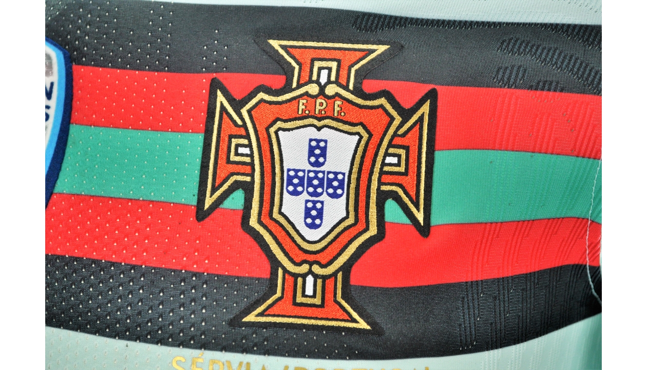 Ronaldo's Worn and Unwashed Shirt, Serbia-Portugal 2021 - CharityStars