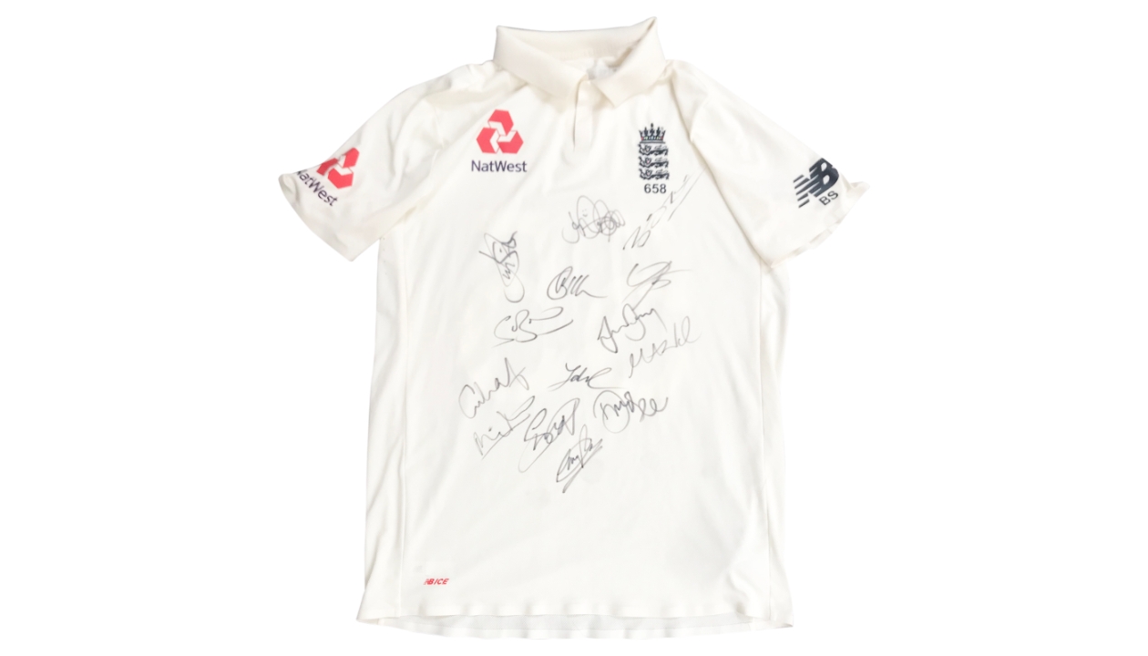 Ben Stokes Signed Jersey - Rajasthan Royals - CharityStars