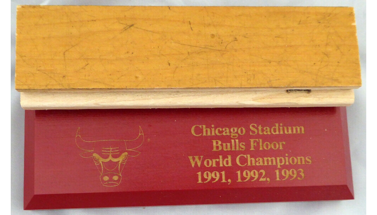 1992 Chicago Bulls Back to Back World Champs United Center
