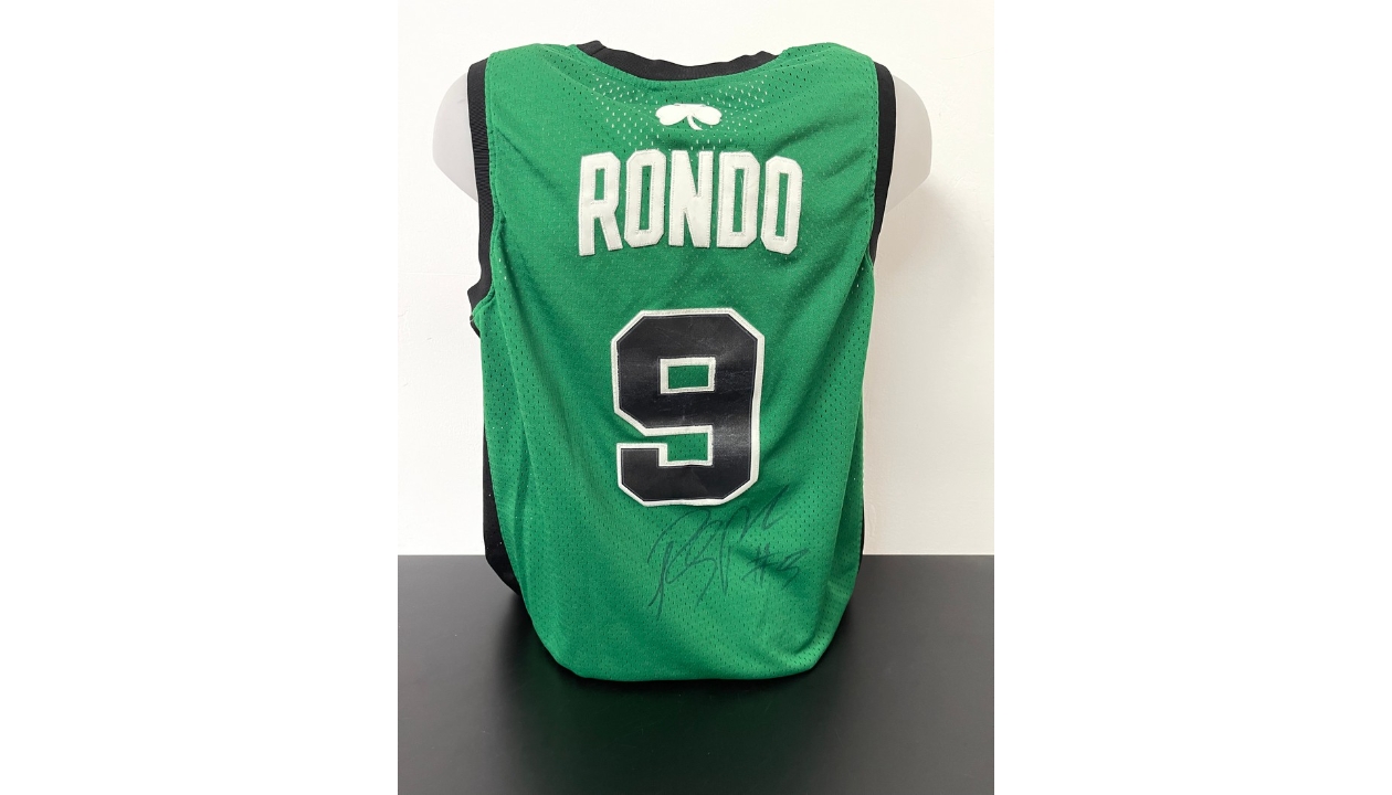 Rajon Rondo Autographed Celtics Jersey - Boston Celtics History