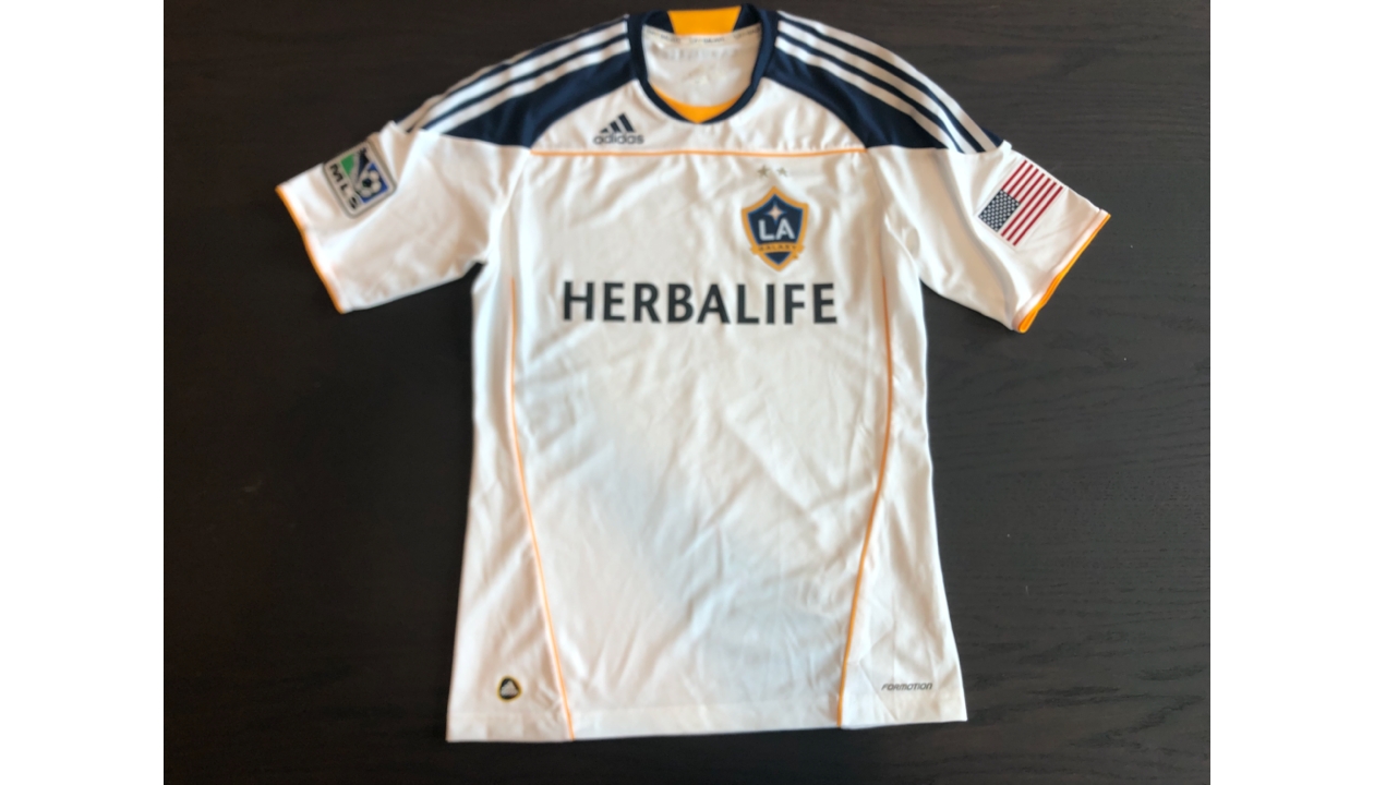 LA Galaxy 2016/2017 Adizero Player Issue Home Soccer Jersey