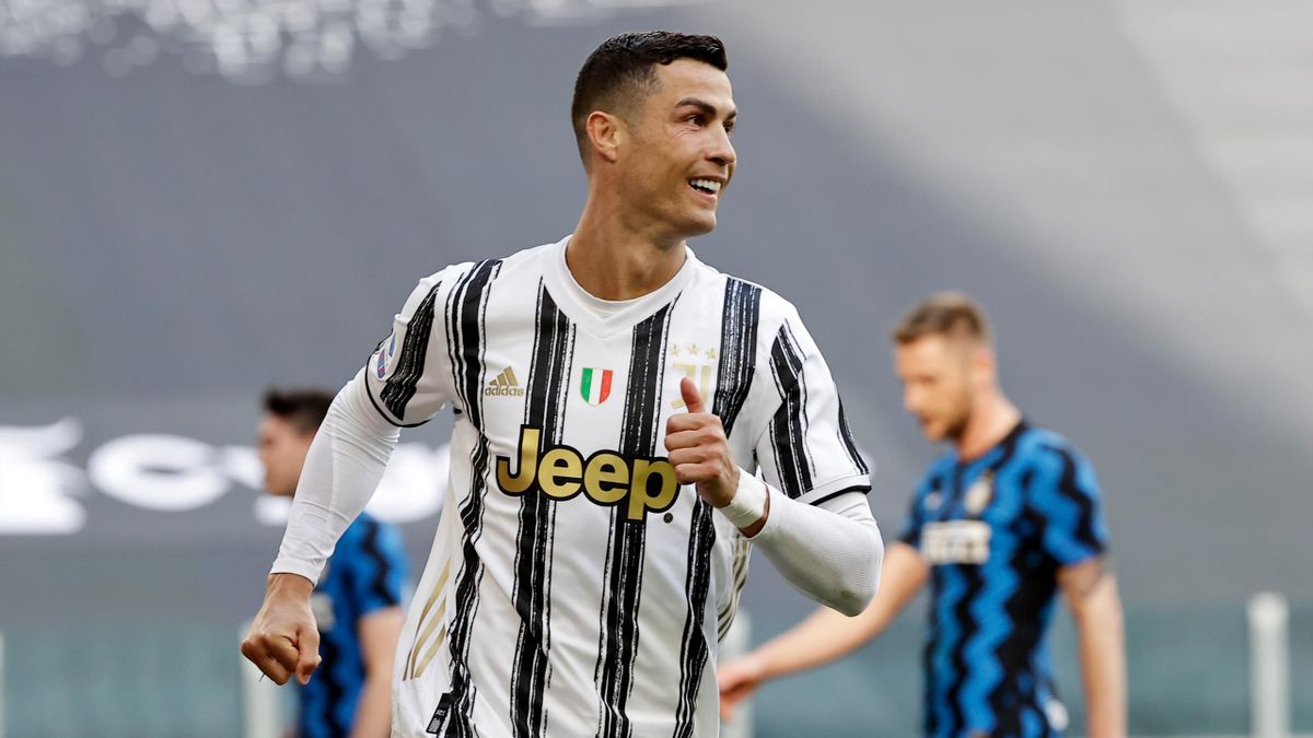 Ronaldo's Juventus Match Shirt, 2020/21 - CharityStars