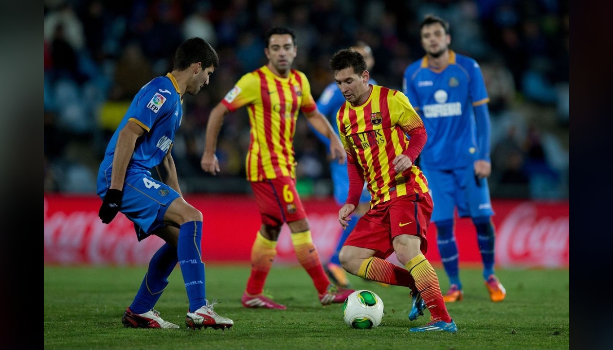 Messi's FC Barcelona Signed Match Shirt, 2013/14 - CharityStars