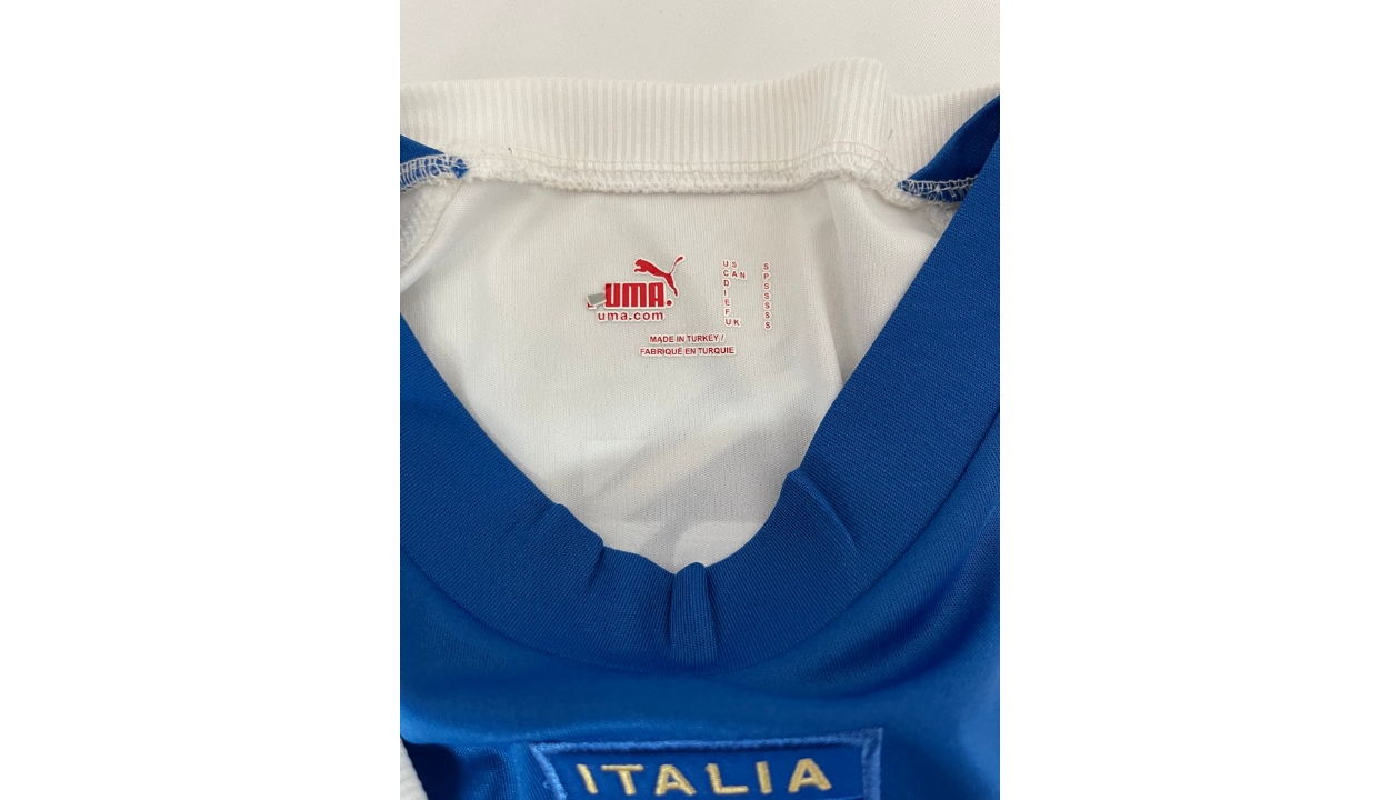 Del Piero's Official Italy Signed Shirt, 2006