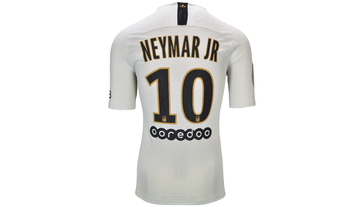 Neymar's PSG Match Shirt, 2018/19 - CharityStars