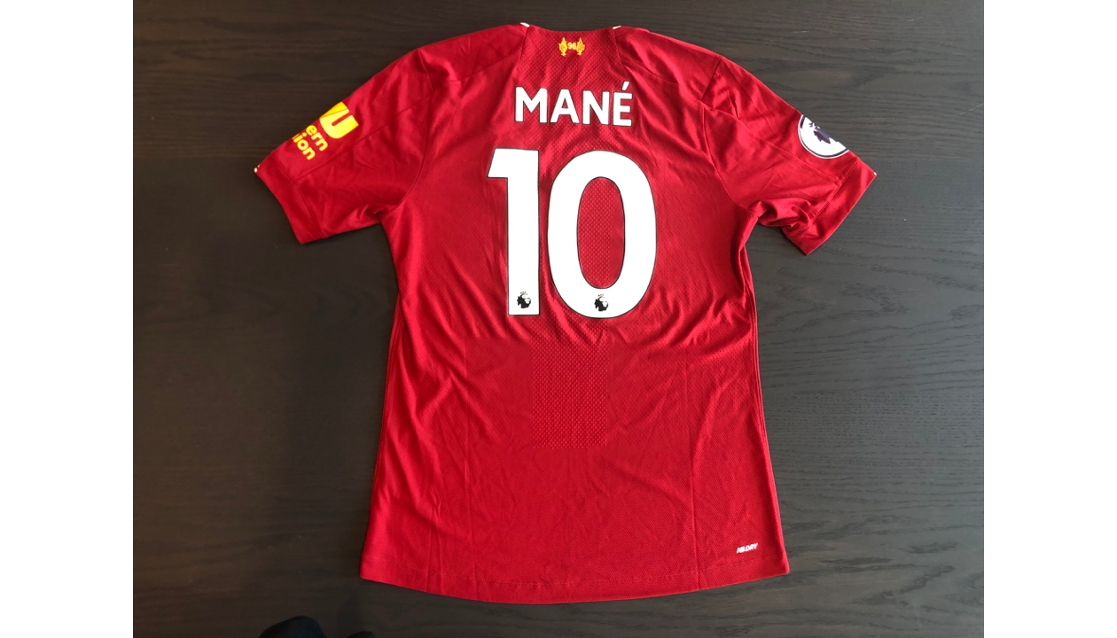 Sadio Mané Liverpool shirt 2020/21 season - Footyhammer Memorabilia Auction  Site