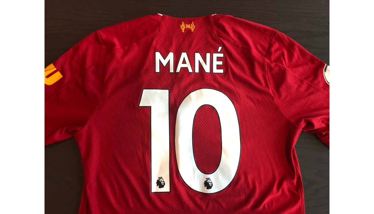 Sadio Mané Liverpool shirt 2020/21 season - Footyhammer Memorabilia Auction  Site