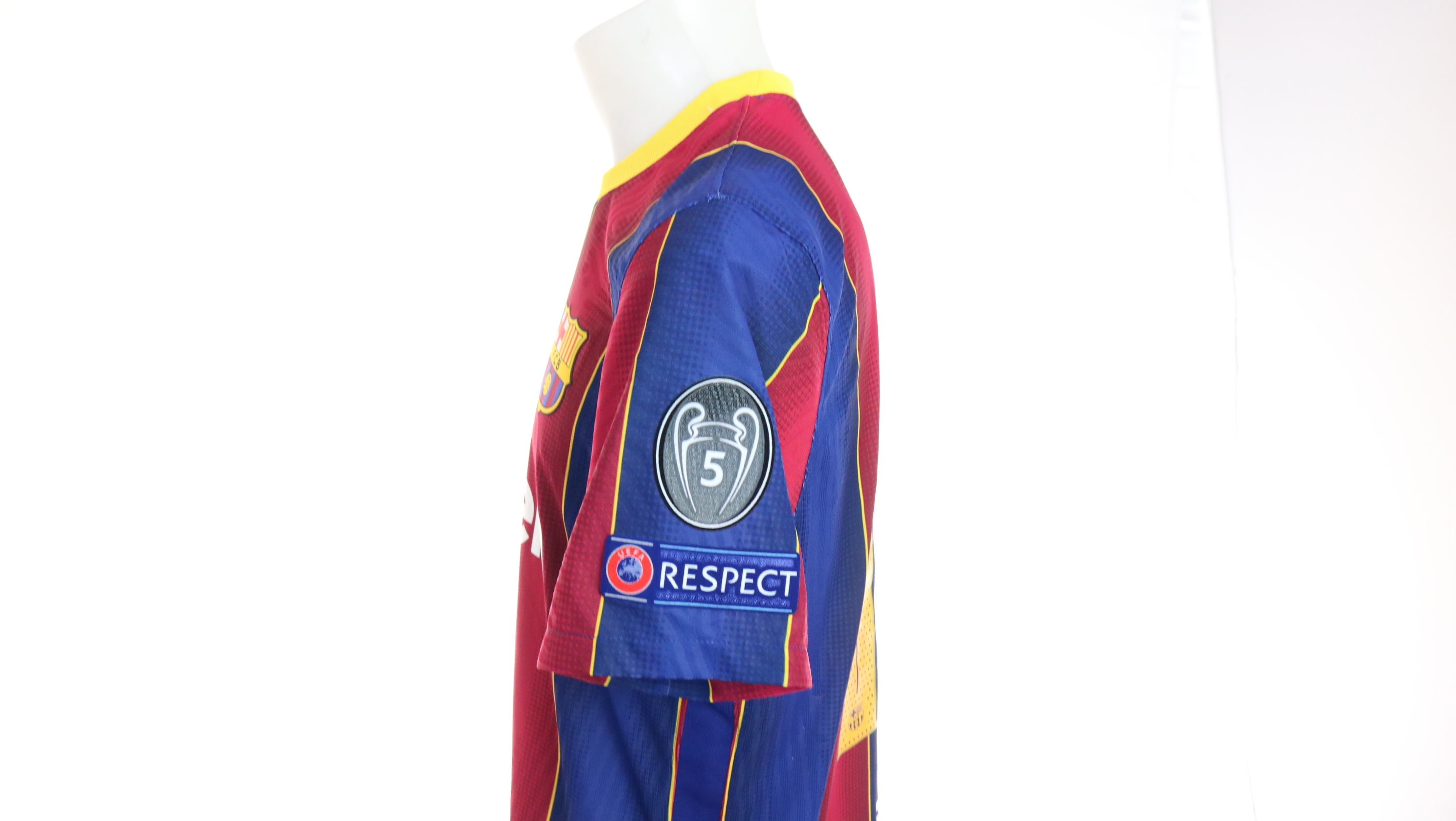 Messi's Barcelona Authentic Shirt, 2020/21 - CharityStars