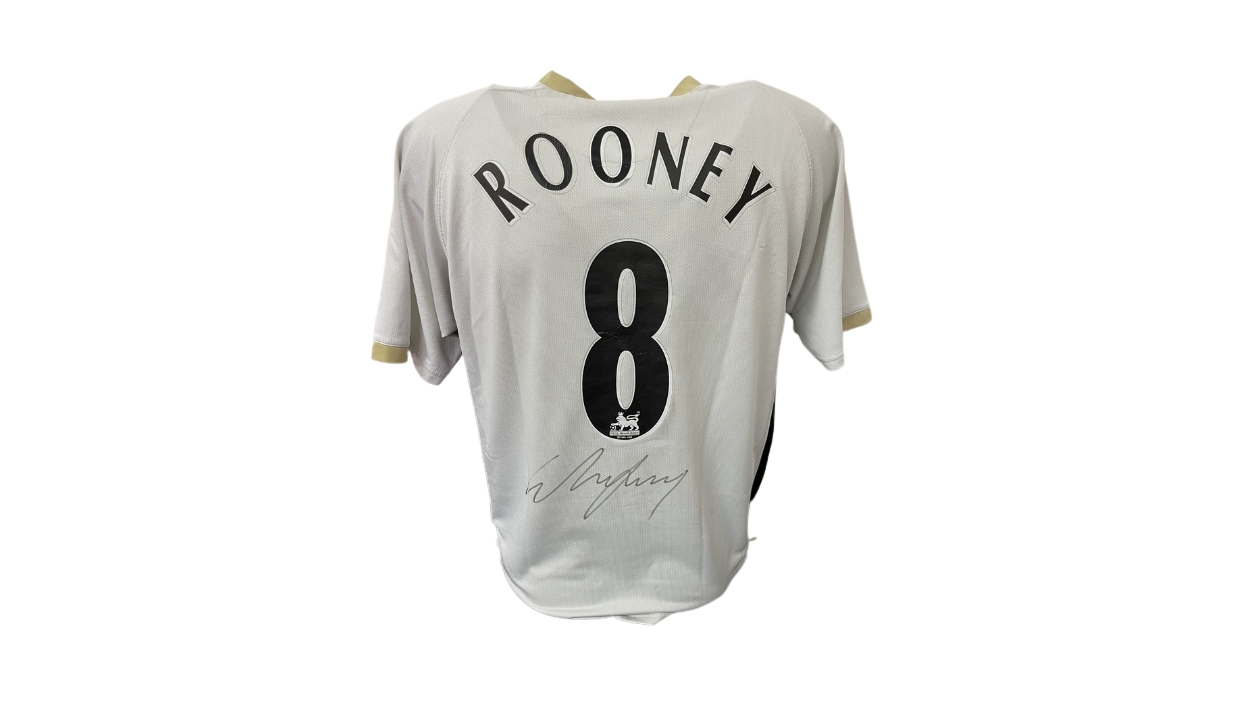 Rooney's MLS DC United Signed Shirt - CharityStars