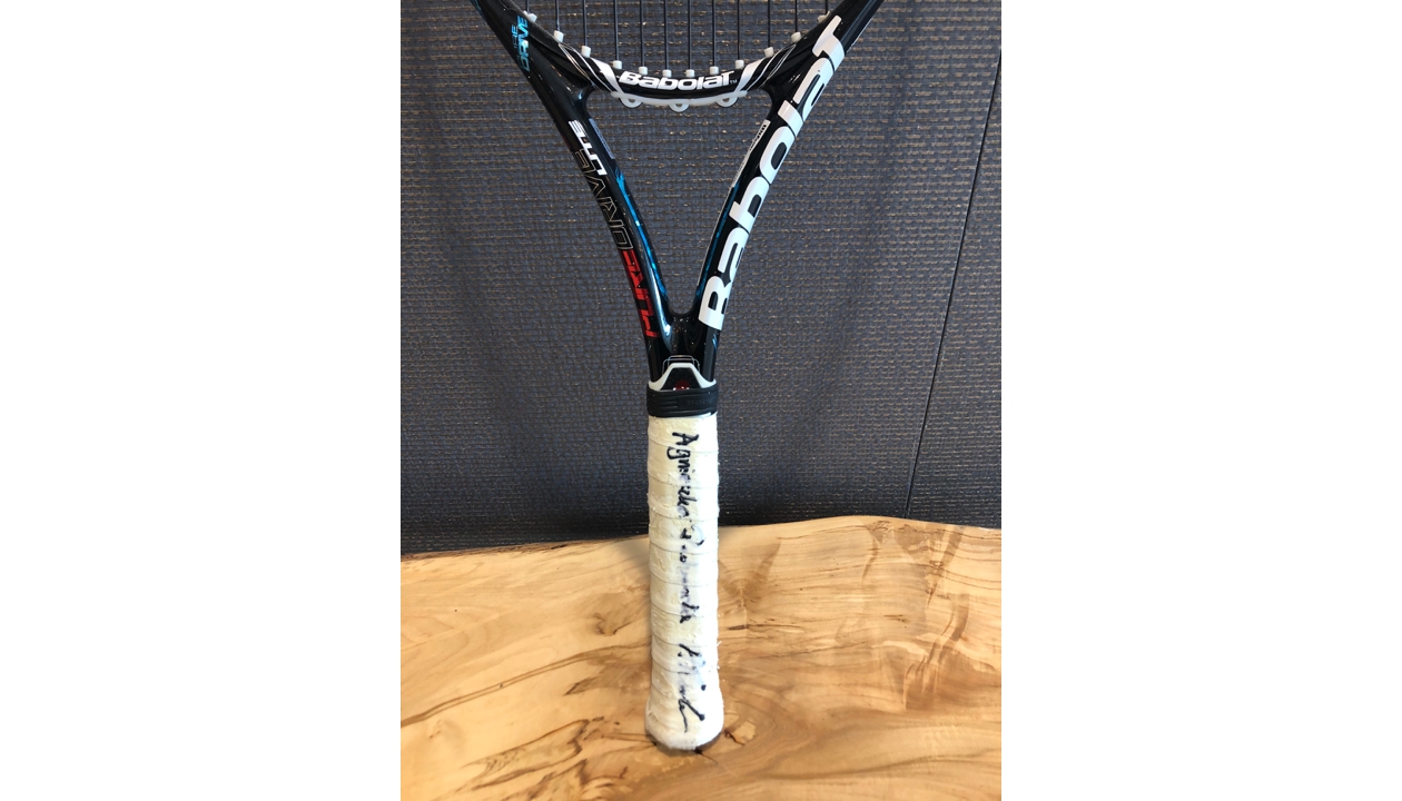 Agnieszka Radwanska Signed Used Tennis Racquet CharityStars