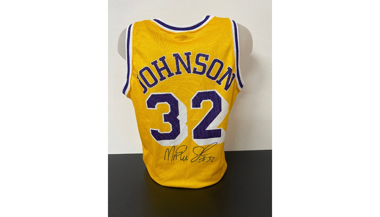 Dennis Rodman's LA Lakers NBA Signed Shirt - CharityStars