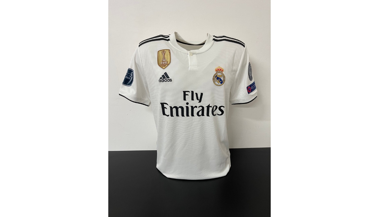 Modric's Official Real Madrid Signed Shirt, 2018/19 - CharityStars