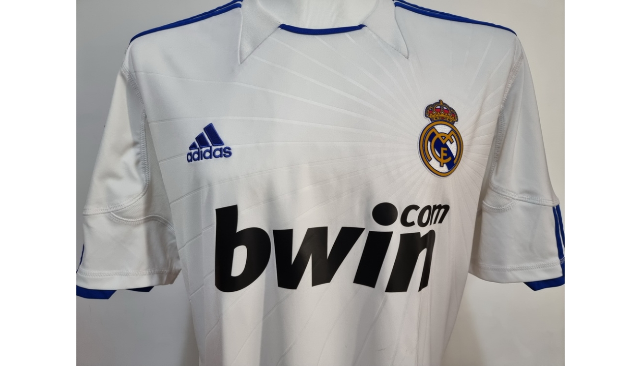 Ronaldo's Official Real Madrid Signed Shirt, 2010/11 - CharityStars