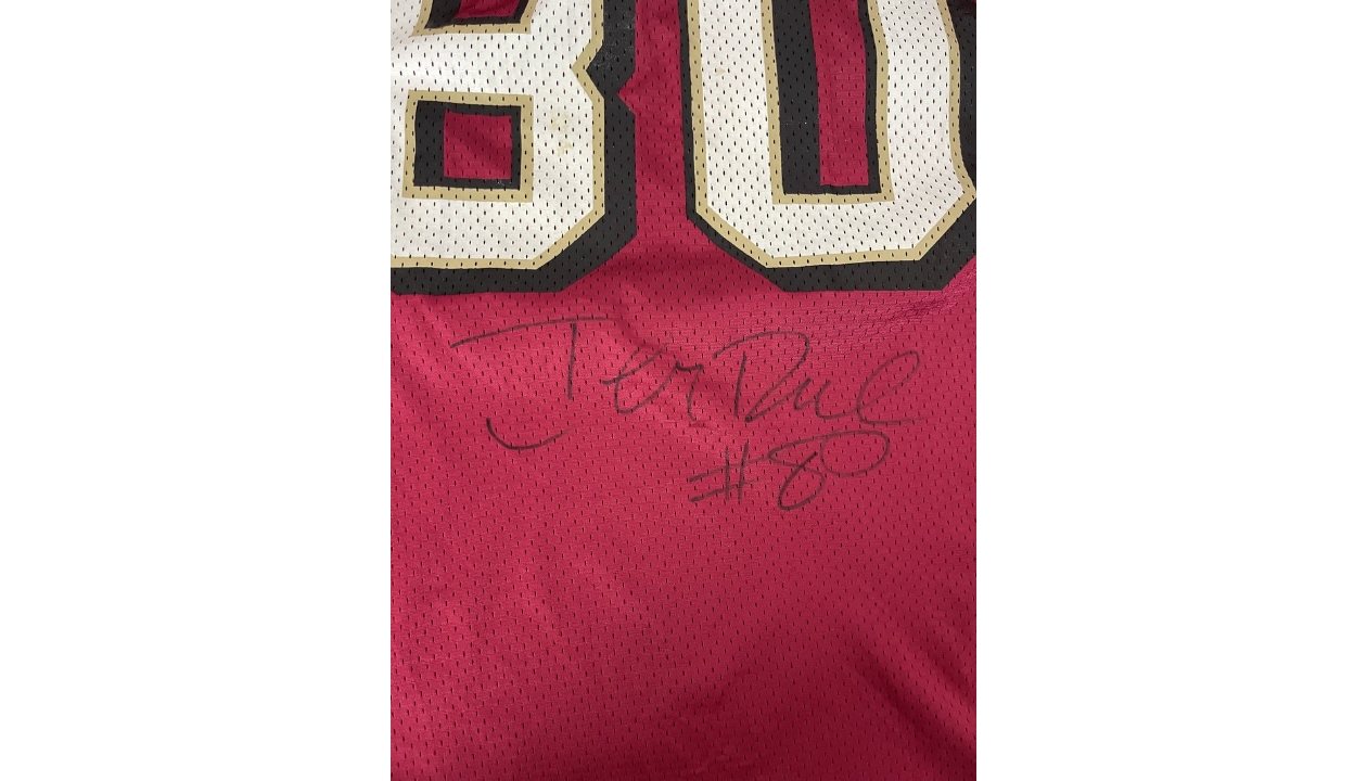 Owens' Official San Francisco 49ers Signed Jersey - CharityStars