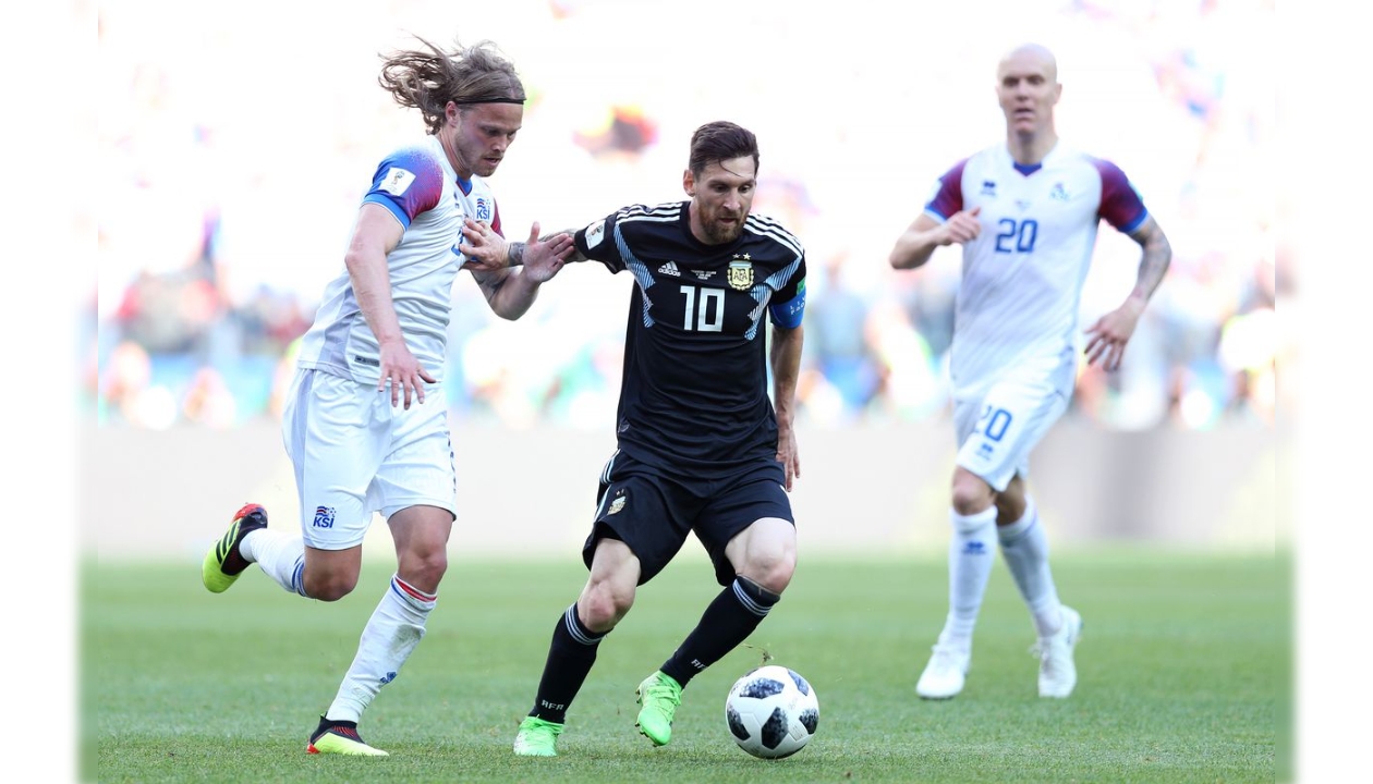 Messi's Match Shirt, Argentina-Iceland 2018 - CharityStars