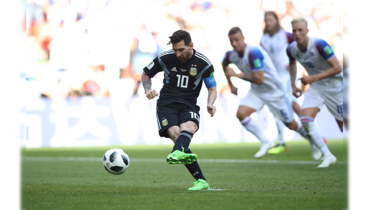 Messi's Match Shirt, Argentina-Iceland 2018 CharityStars