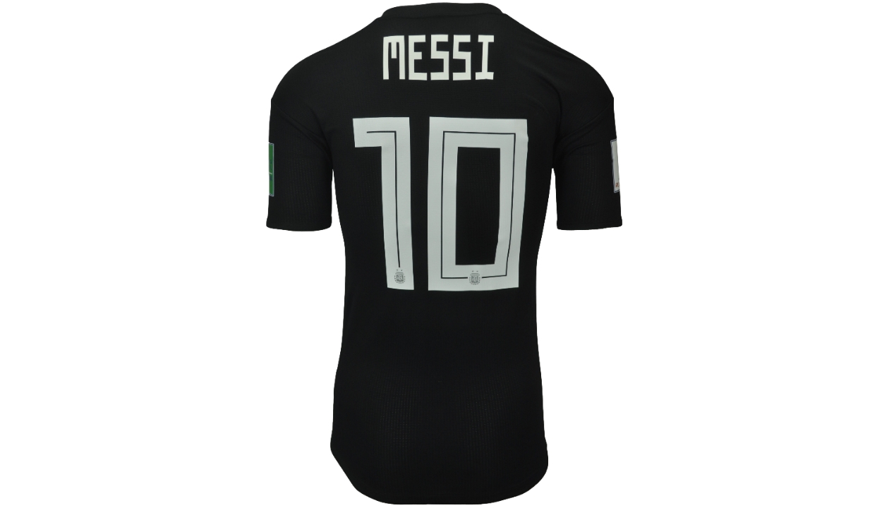 Messi's Match Shirt, Argentina-Iceland 2018 - CharityStars