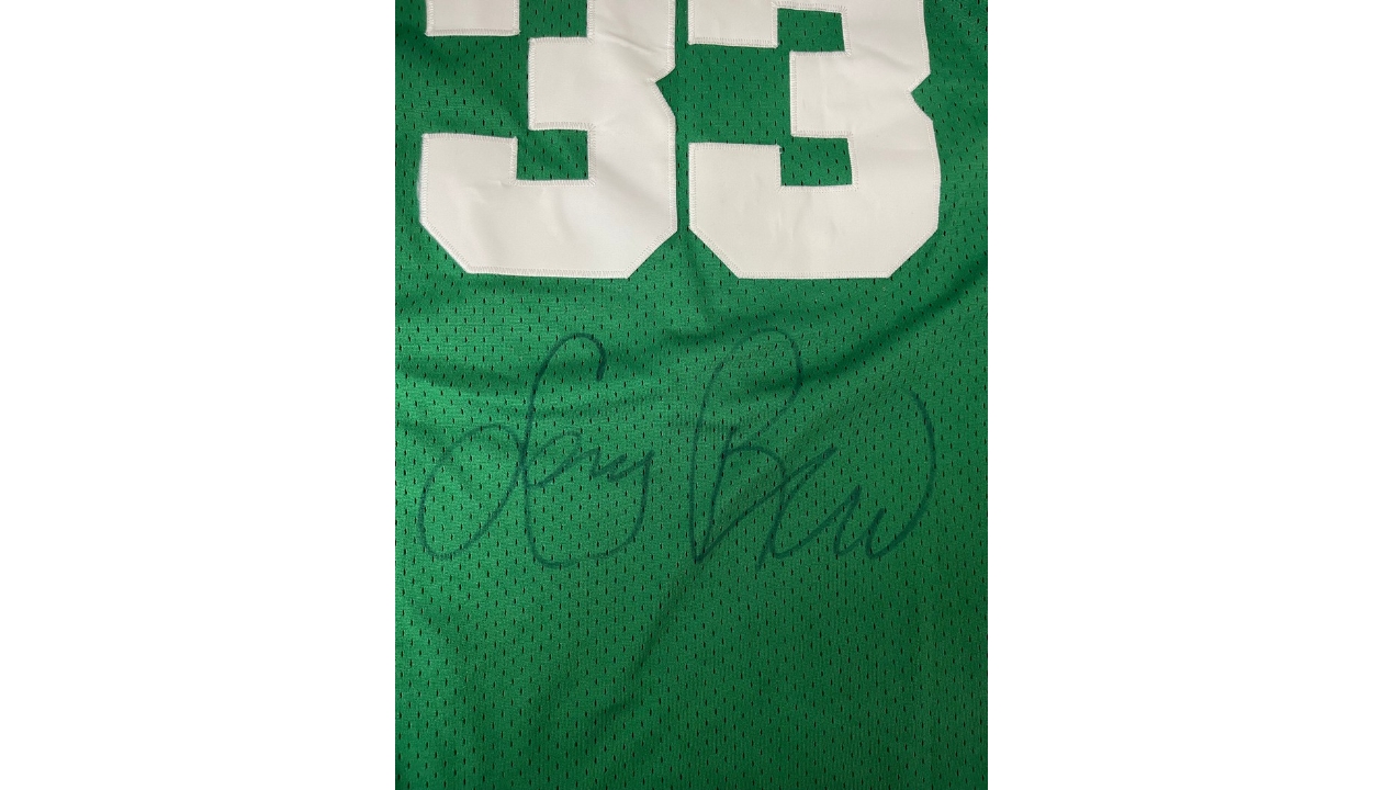 Larry Bird's Official Boston Celtics Jersey - Signed by the Legends -  CharityStars