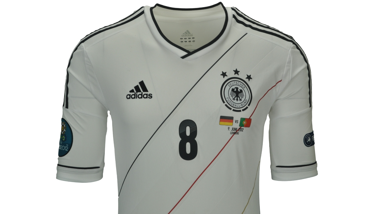 Ozil's Match Shirt, Germany-Portugal 2012 - CharityStars