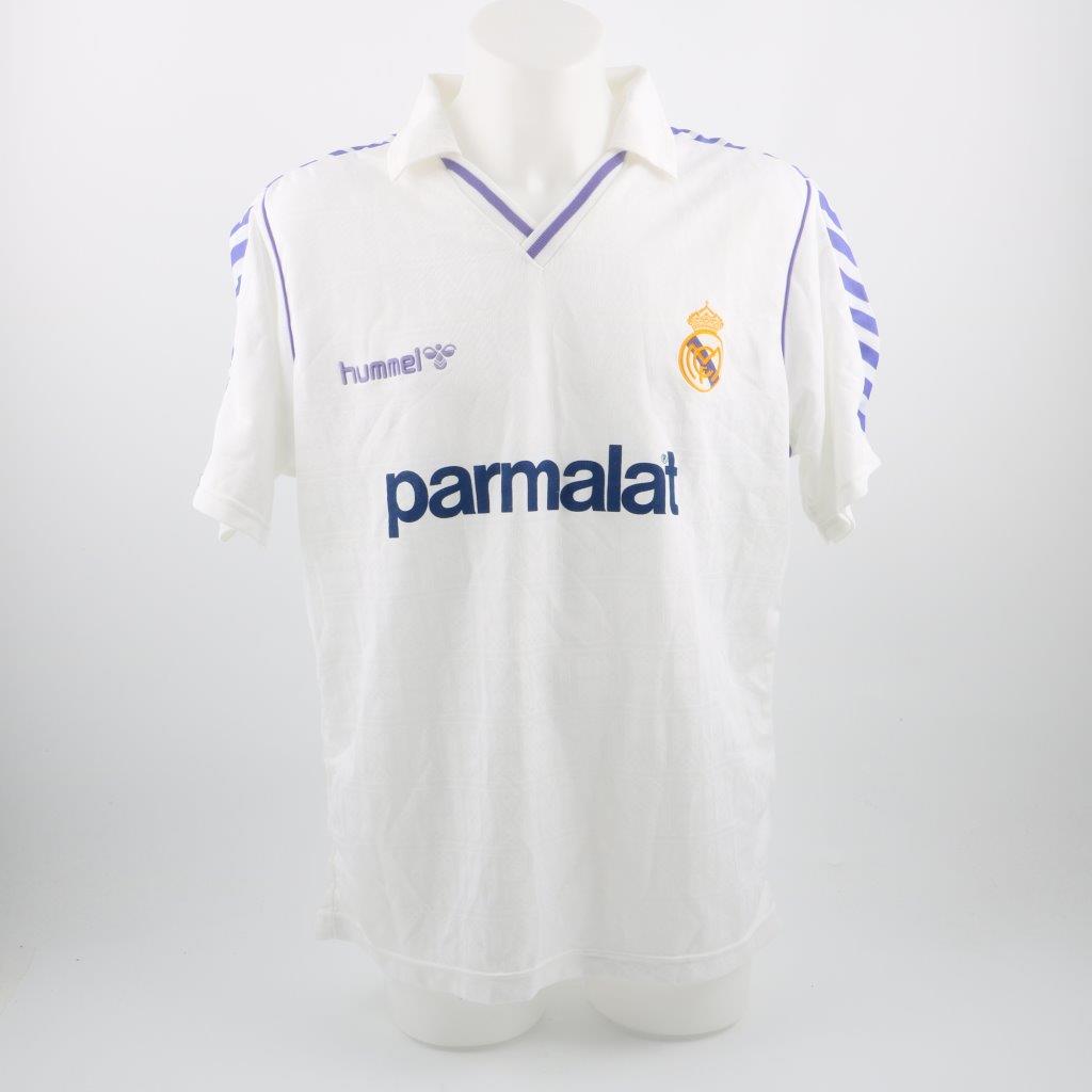 Real madrid best sale parmalat shirt