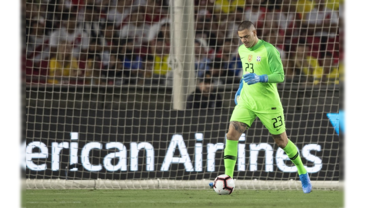 Ederson's Brazil Match Shirt, 2018 - CharityStars