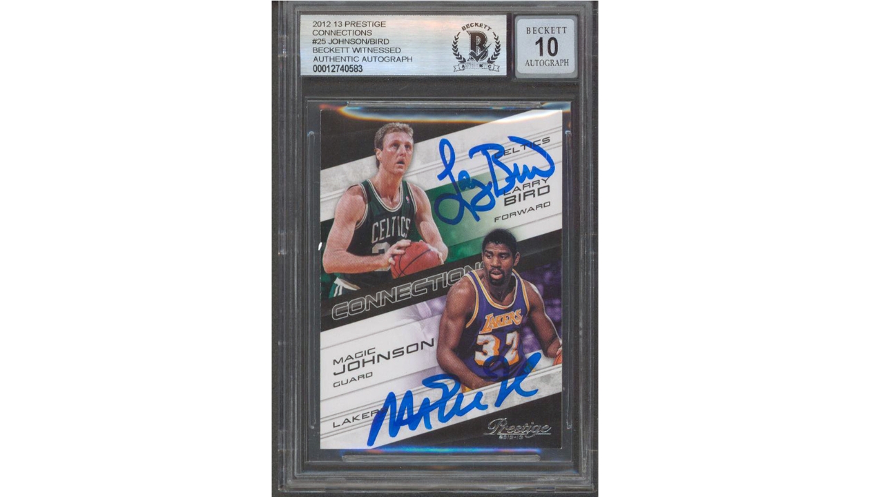 Larry Bird Signed Framed Jersey - CharityStars