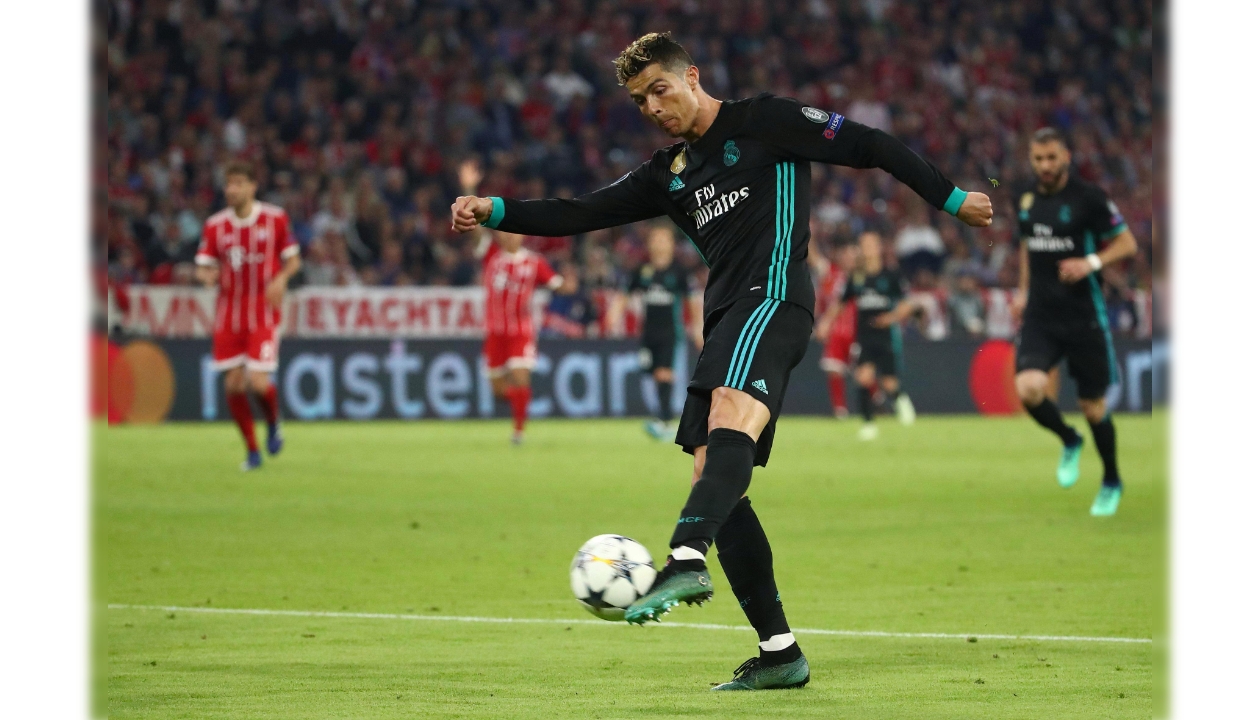 17/18 Adidas Real Madrid Cristiano Ronaldo 7 with Champions League Bad –  NewJerseysPlug