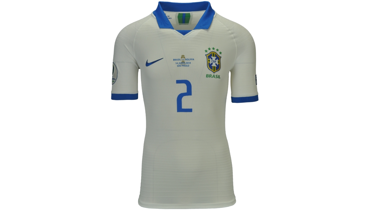 Camisa de time de futebol Brasil Thiago Silva #3 Replicas 1º