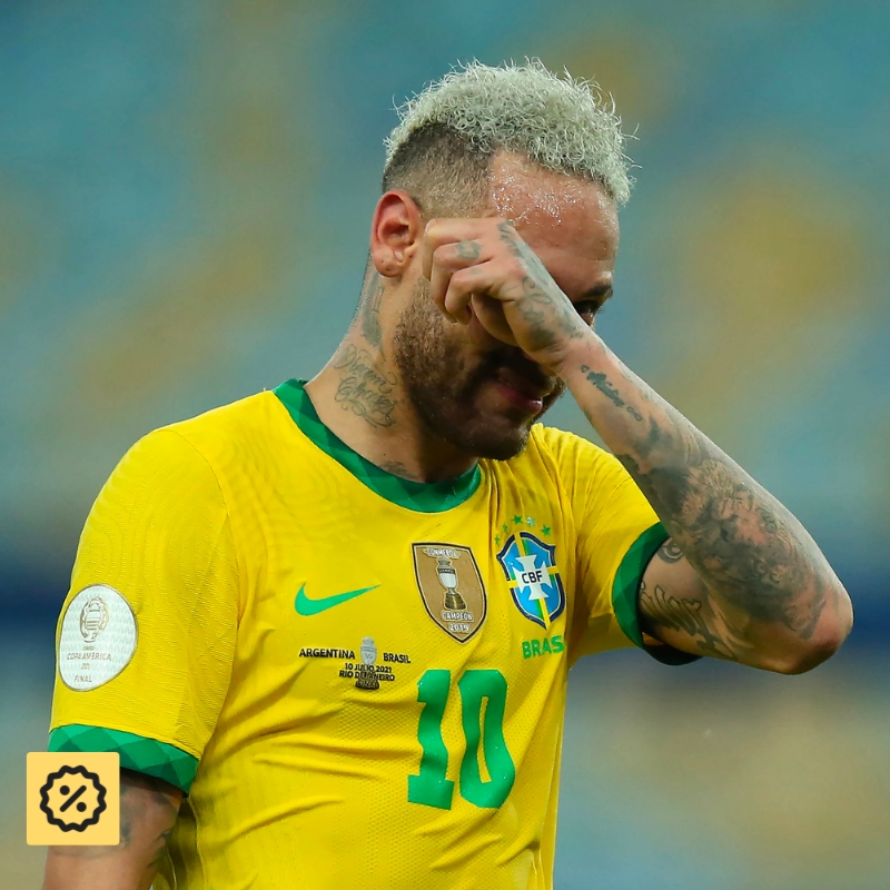 Neymar's Signed Match Shirt, Brazil vs Uruguay 2021 - CharityStars