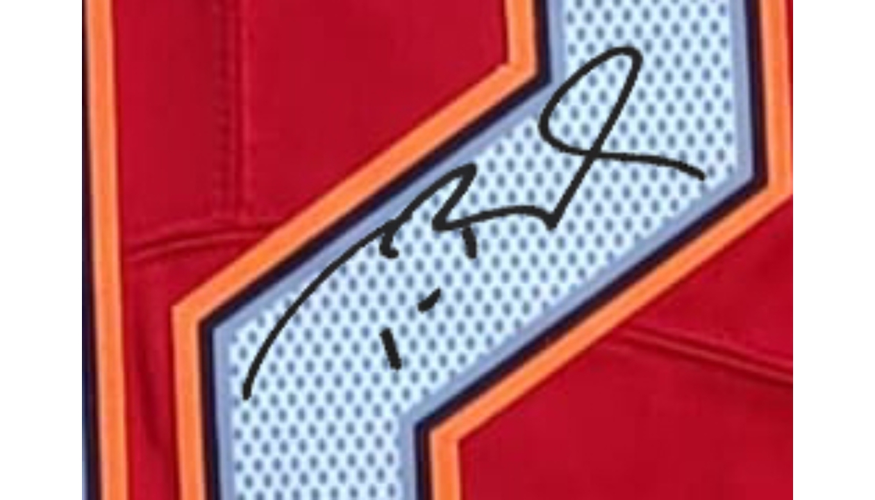 Tom Brady Bucs Jersey with Digital Signature - CharityStars